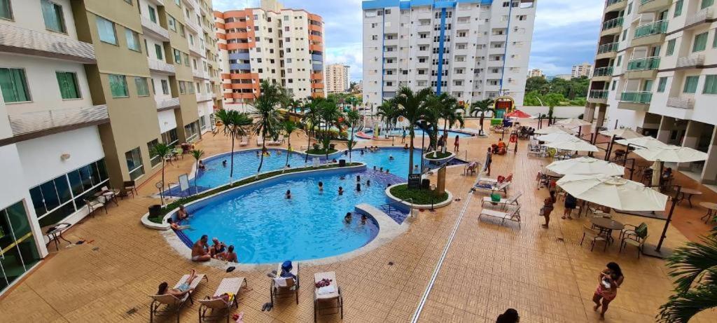 Riviera Park - VIA LACQUA HOSPEDAGEM Lägenhet Caldas Novas Exteriör bild